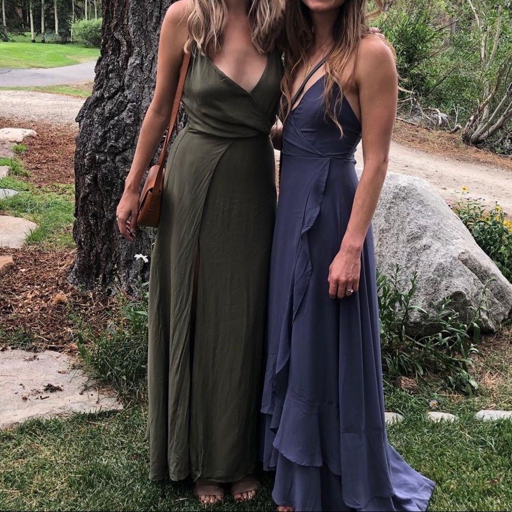 Olive Green Maxi Dress